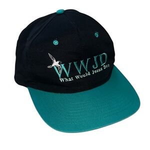 Vintage W.W.J.D. What Would Jesus Do Snap Back Hat